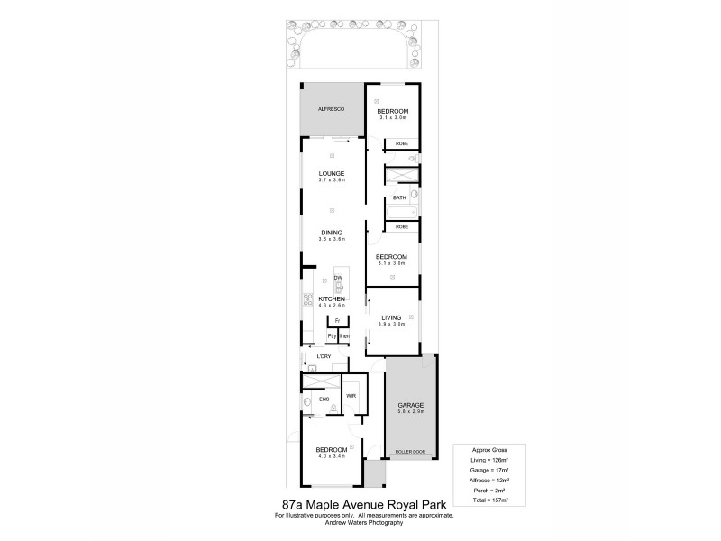 87a Maple Avenue, Royal Park SA 5014 Floorplan