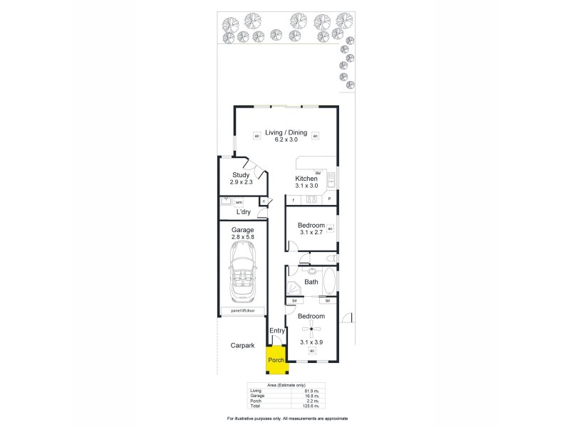1/3 Stephen Terrace, Grange SA 5022 Floorplan