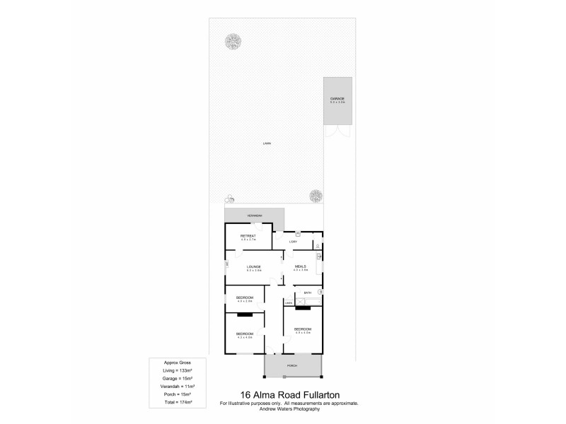 16 Alma Road, Fullarton SA 5063 Floorplan