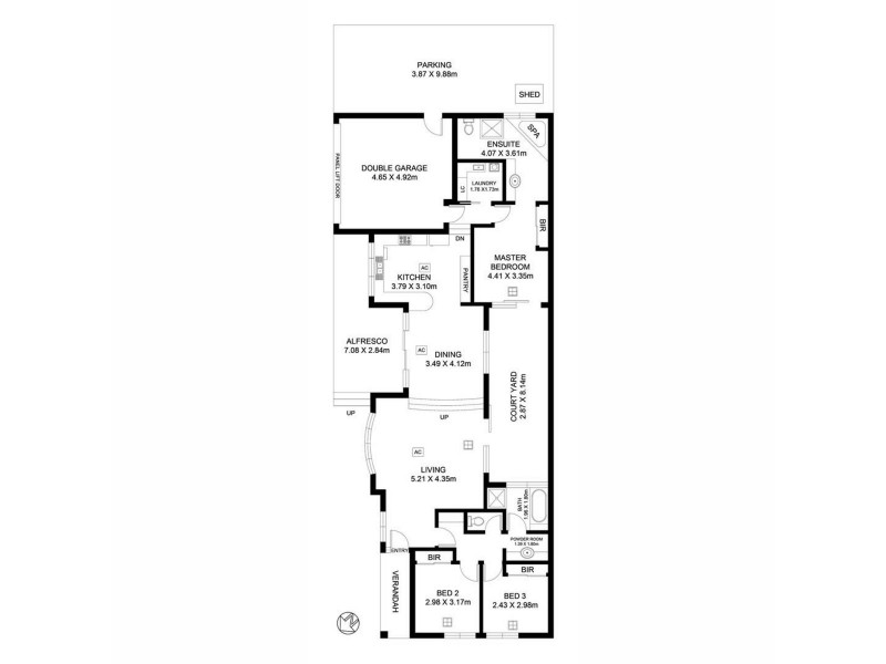 35 Burley Griffin Boulevard, Brompton SA 5007 Floorplan