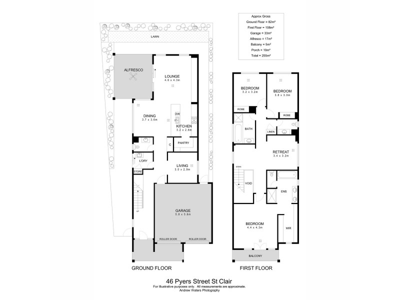 46 Pyers Street, St Clair SA 5280 Floorplan