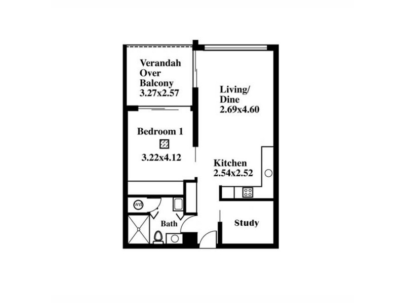 404/12 – 14 Wirra Drive, New Port SA 5015 Floorplan
