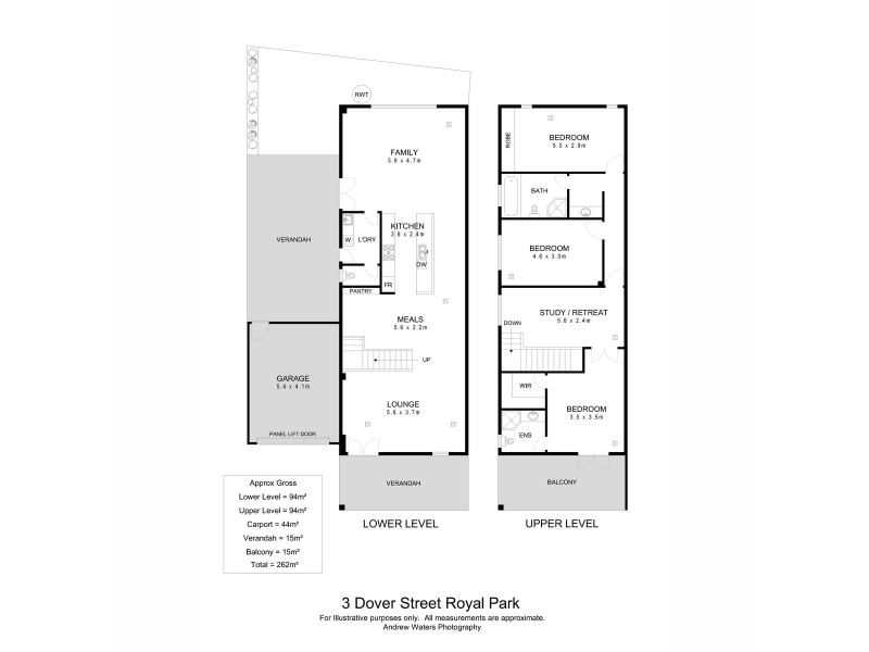 3 Dover Street, Royal Park SA 5014 Floorplan