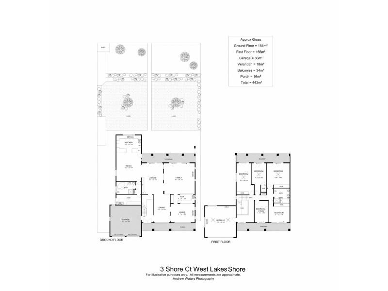 3 Shore Court, West Lakes Shore SA 5020 Floorplan
