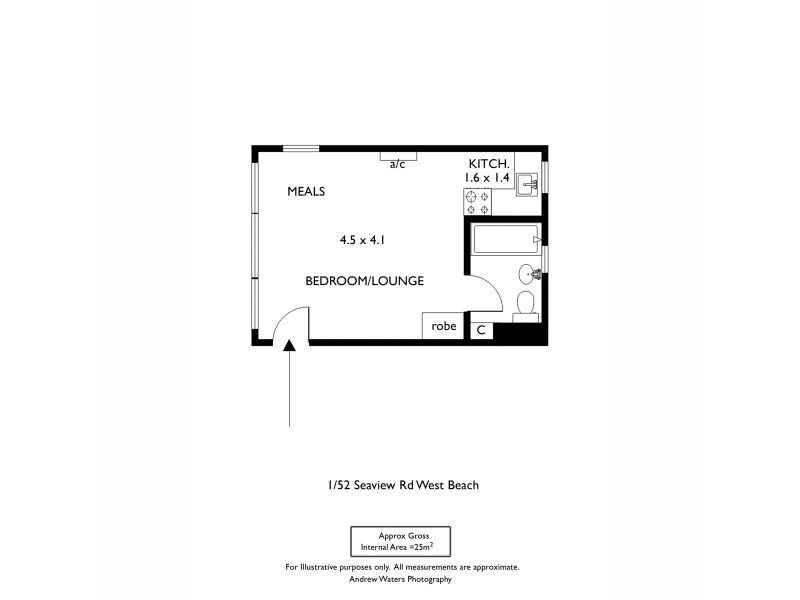 1/52 Seaview Road, West Beach SA 5024 Floorplan