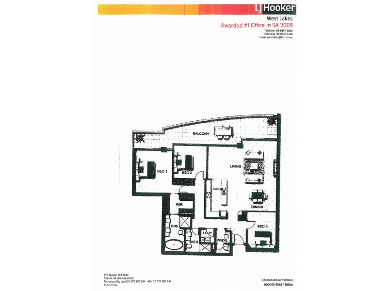 64/155 Brebner Drive, West Lakes SA 5021 Floorplan