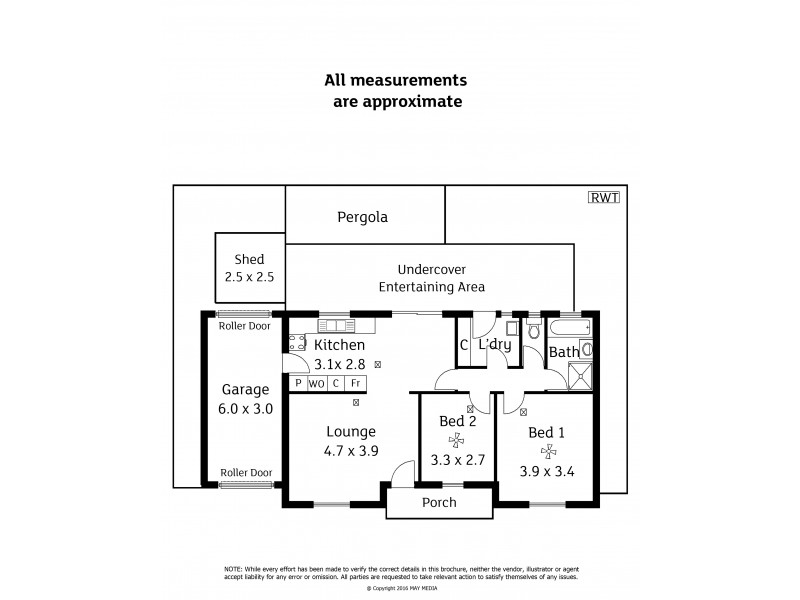 Unit 4/4 Kidman Avenue, Kidman Park SA 5025 Floorplan