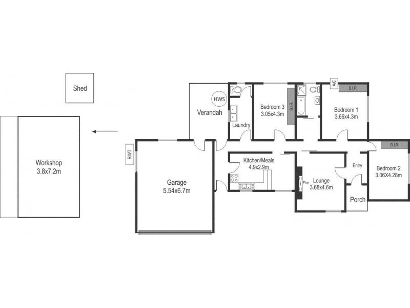 71 Selth Street, Albert Park SA 5014 Floorplan