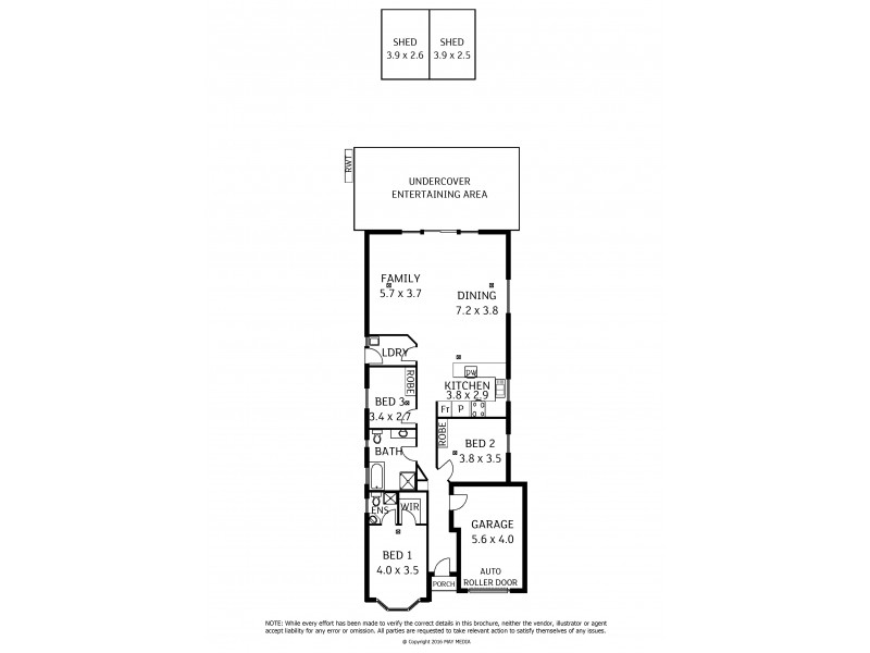 66 The Avenue, Athol Park SA 5012 Floorplan