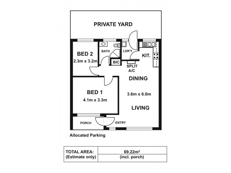 Unit 6/1 Patricia Street, Woodville West SA 5011 Floorplan