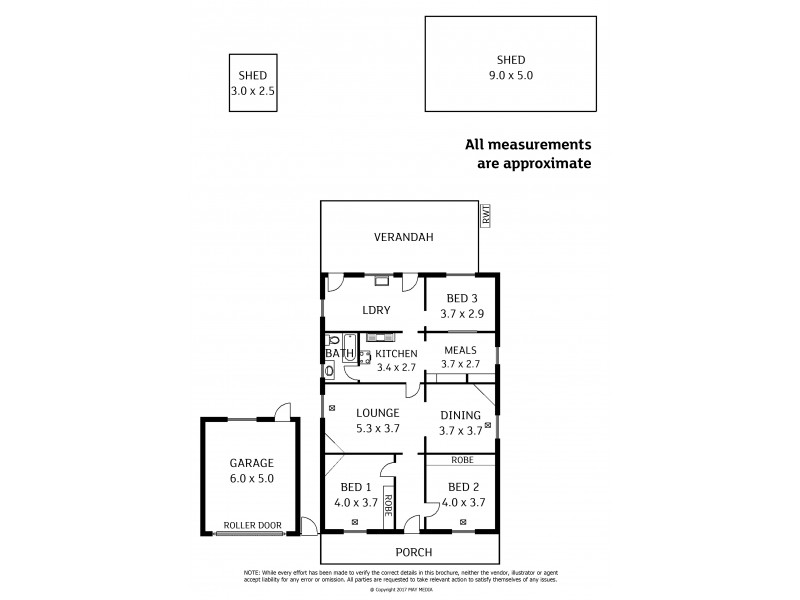 15 Stonehaven Street, Pennington SA 5013 Floorplan