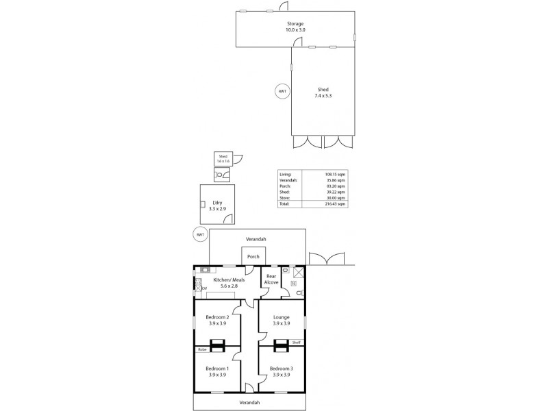 33 High Street, Cheltenham SA 5014 Floorplan