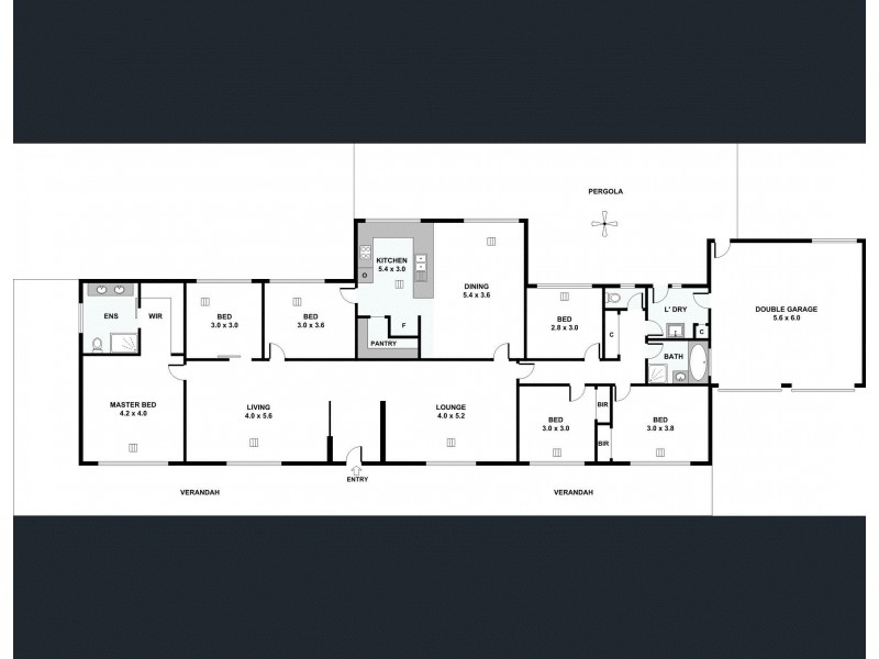1 Thorpe Street, Oakden SA 5086 Floorplan