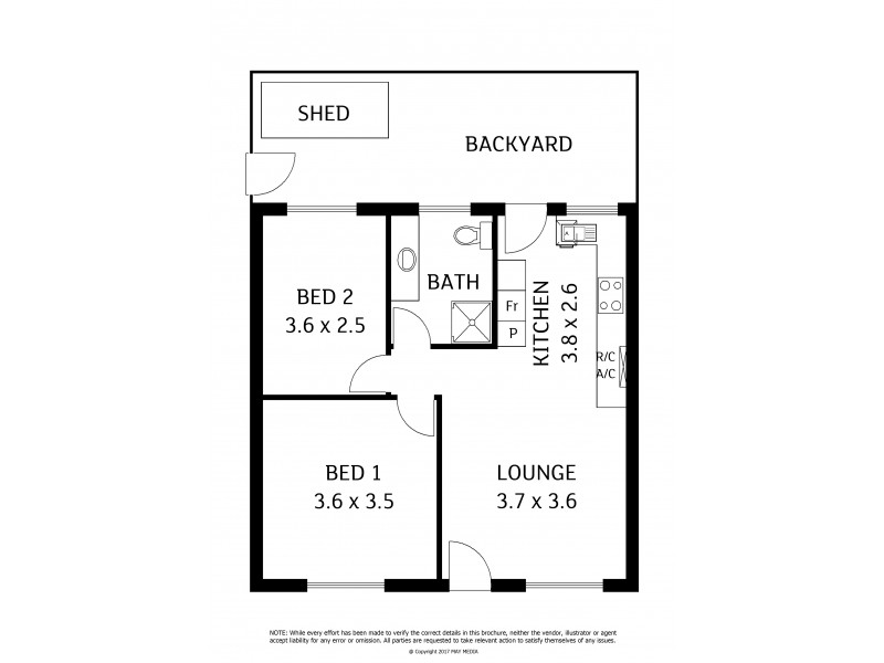 Unit 5/14-16 First Avenue, Woodville Gardens SA 5012 Floorplan