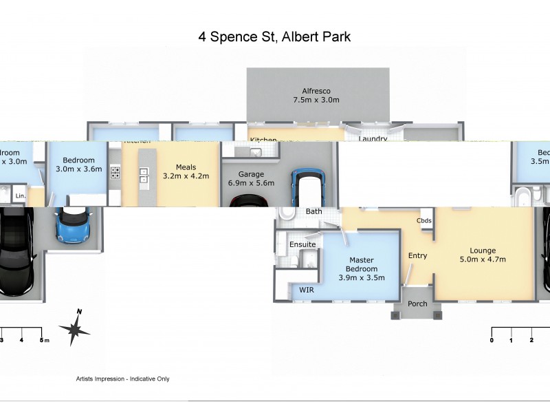 4 Spence Street, Albert Park SA 5014 Floorplan