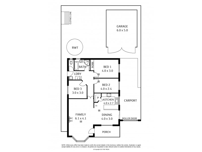 7 Tewkesbury Street, Cheltenham SA 5014 Floorplan