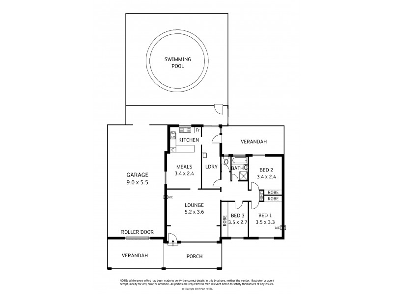 10 Barnes Crescent, Parafield Gardens SA 5107 Floorplan