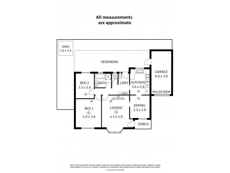 Unit 3/46 Seaton Terrace, Seaton SA 5023 Floorplan