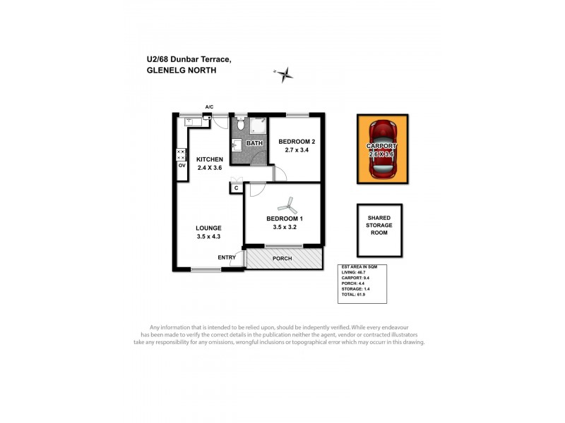 Unit 2/68 Dunbar Terrace, Glenelg East SA 5045
