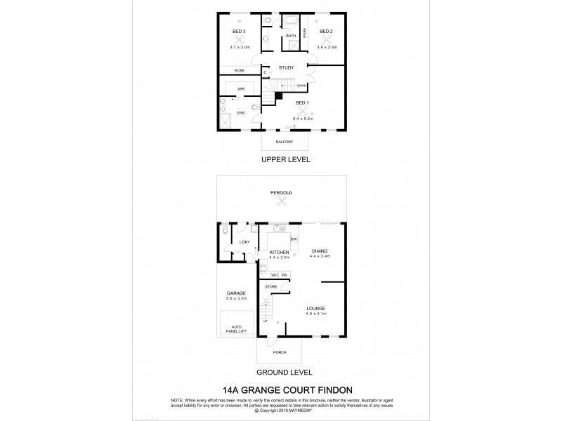 14A Grange Court, Findon SA 5023 Floorplan