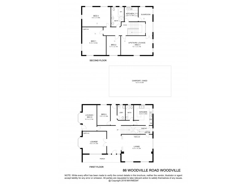 86 Woodville Road, Woodville SA 5011 Floorplan