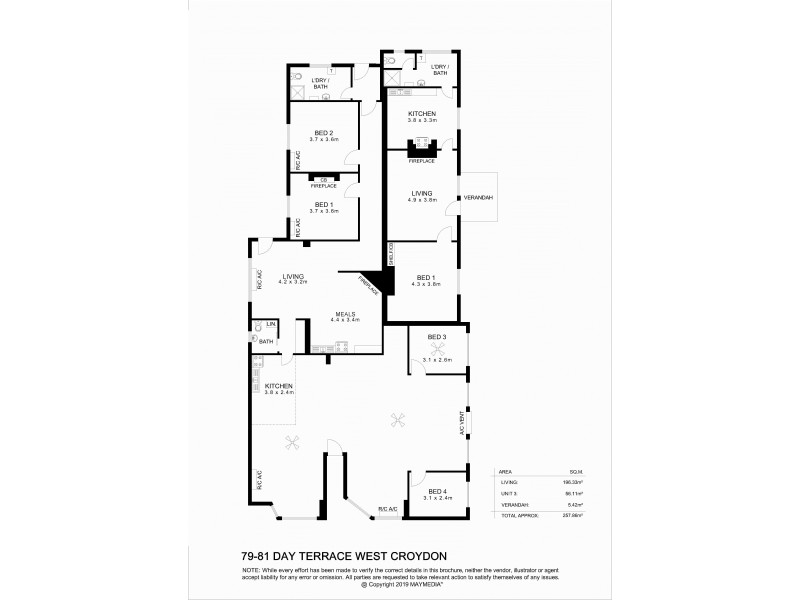 79-81 Day Terrace, West Croydon SA 5008 Floorplan