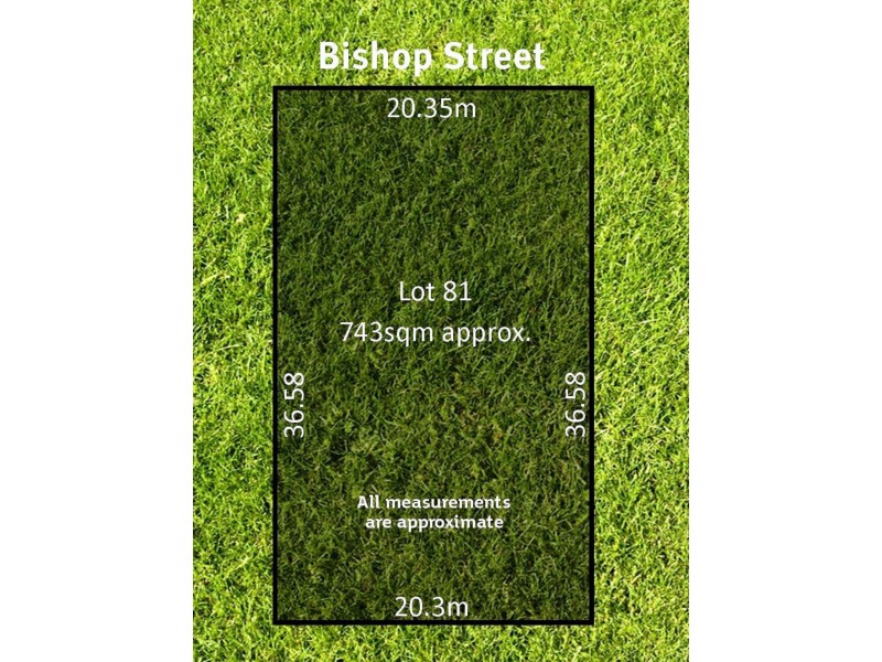 Lot 81(was Bishop Street, Renown Park SA 5008