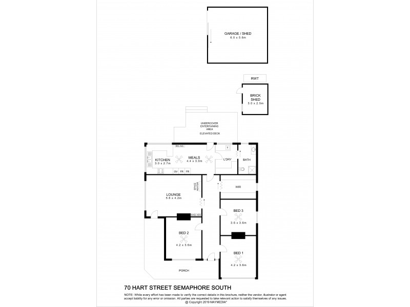 70 Hart Street, Semaphore South SA 5019 Floorplan