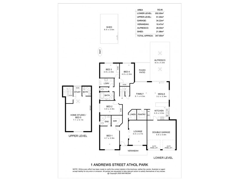 1 Andrews Street, Athol Park SA 5012 Floorplan