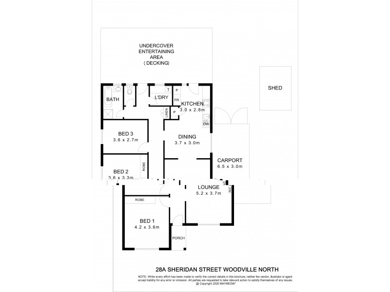 28A Sheridan Street, Woodville North SA 5012 Floorplan