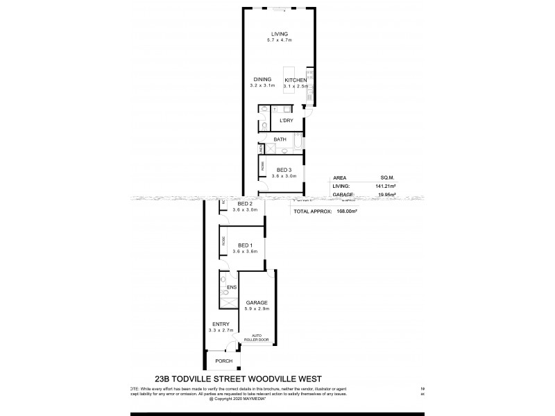 23b Todville Street, Woodville West SA 5011 Floorplan