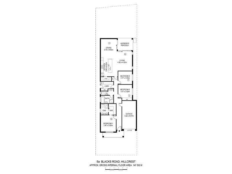 5A Blacks Road, Hillcrest SA 5086 Floorplan