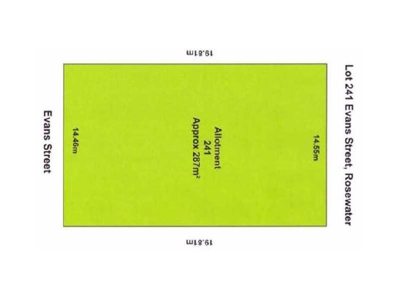 Lot 241 Evans Street, Rosewater SA 5013