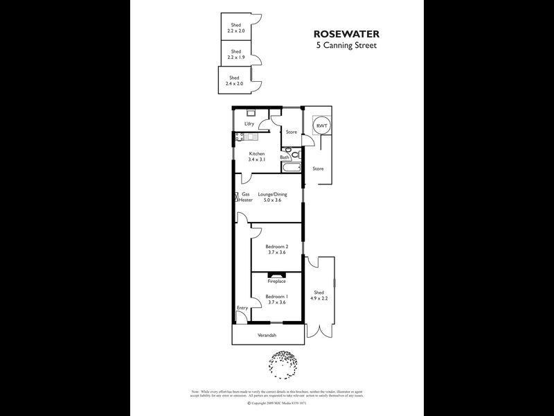 5 Canning Street, Rosewater SA 5013