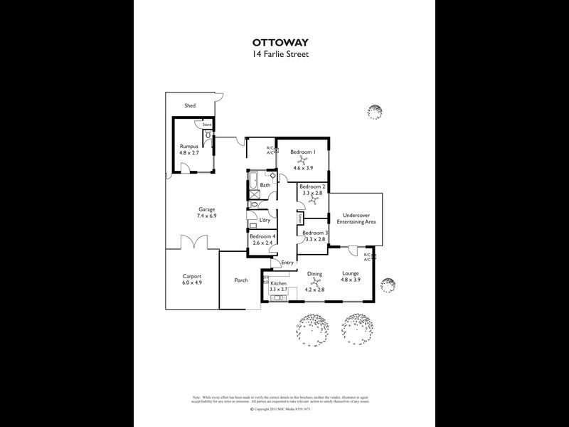 14 Fairlie Street, Ottoway SA 5013