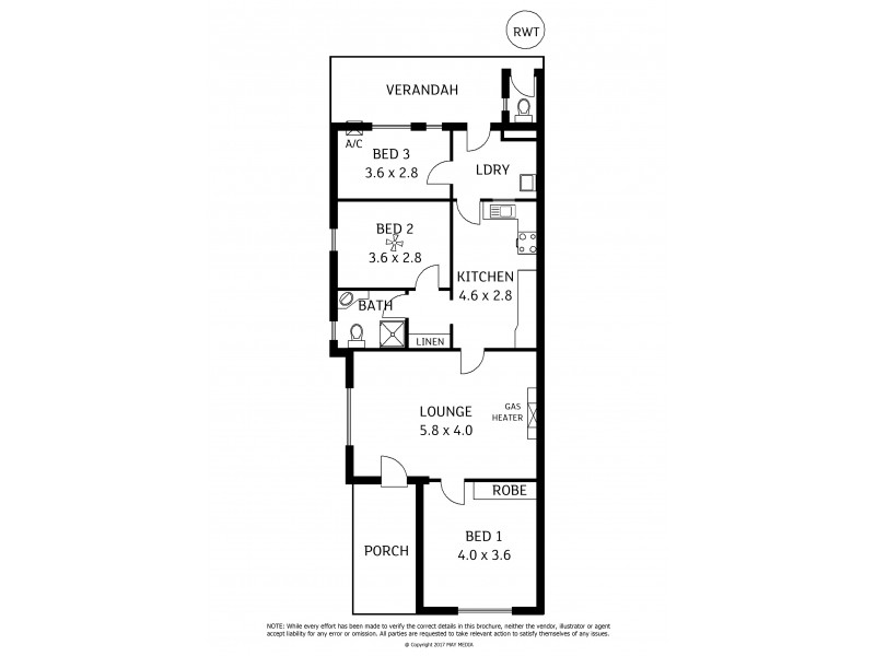 229 Torrens Road, West Croydon SA 5008 Floorplan