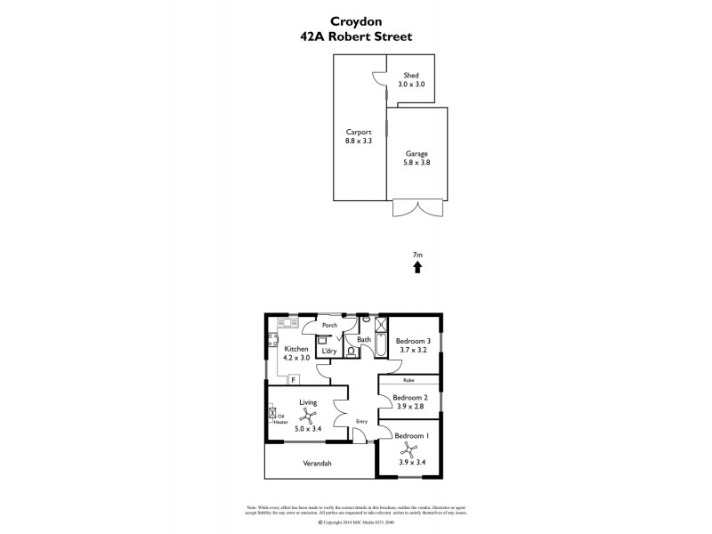 42a Robert Street, Croydon SA 5008 Floorplan