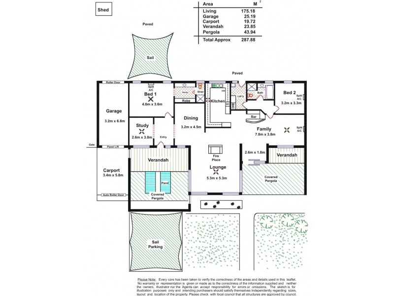 17 Lakeside Court, Tennyson SA 5022 Floorplan