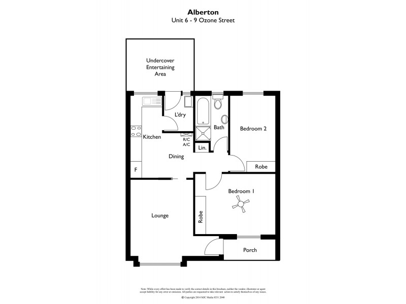 6/9 Ozone Street, Alberton SA 5014 Floorplan