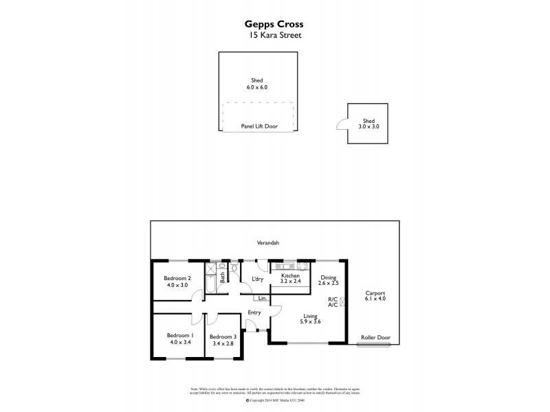 15 Kara Street, Gepps Cross SA 5094 Floorplan