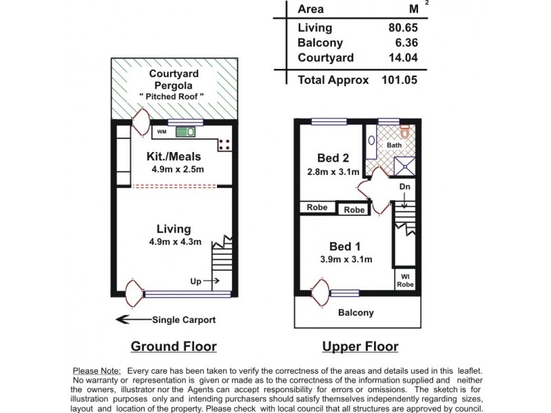 4/278 Military Road, Grange SA 5022 Floorplan