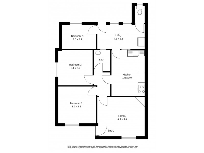 17 Sinclair Square, Pennington SA 5013 Floorplan