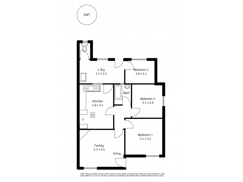 19 Sinclair Square, Pennington SA 5013 Floorplan
