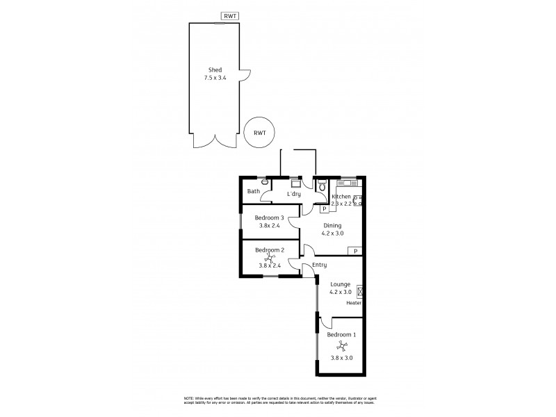 14 Kitson Avenue, Richmond SA 5033 Floorplan