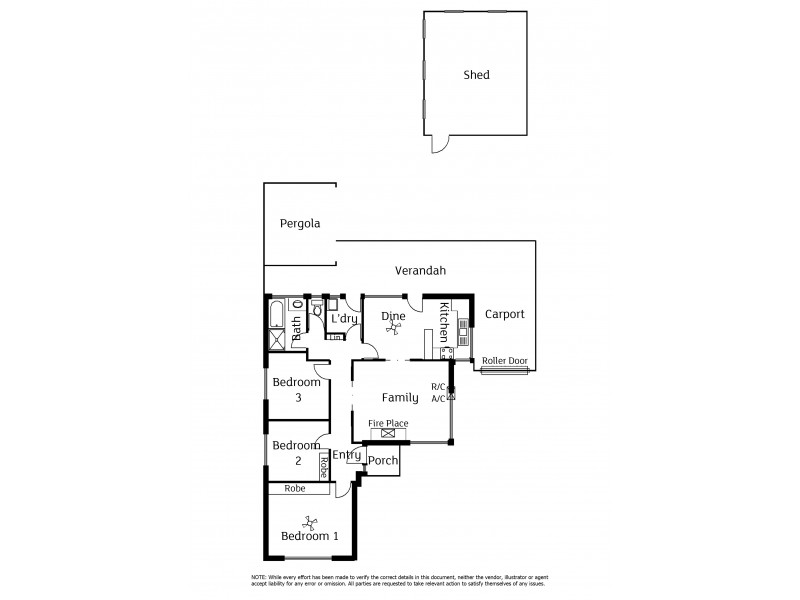329 Military Road, Semaphore Park SA 5019 Floorplan