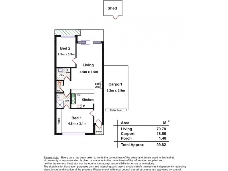 4 Borroughs Street, Ridleyton SA 5008 Floorplan