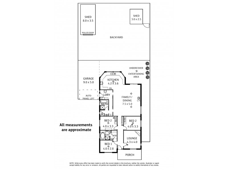 11 Yarinda Street, Woodville SA 5011 Floorplan