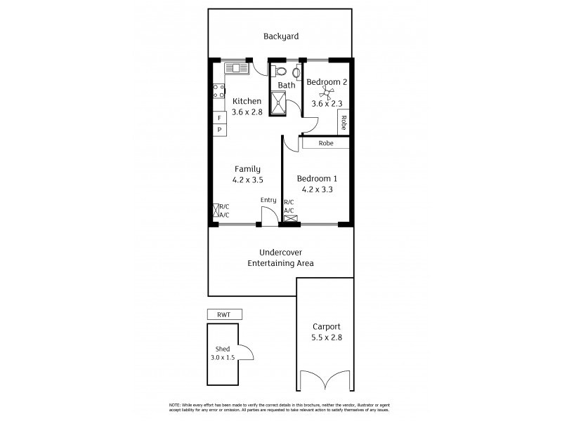 4/13 Cavendish Avenue, Devon Park SA 5008 Floorplan
