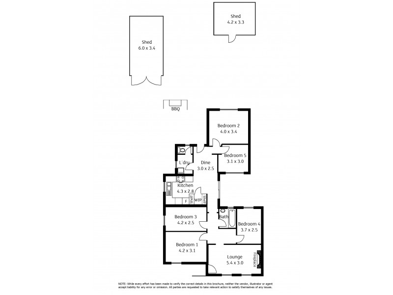 32 Second Avenue, Woodville Gardens SA 5012 Floorplan