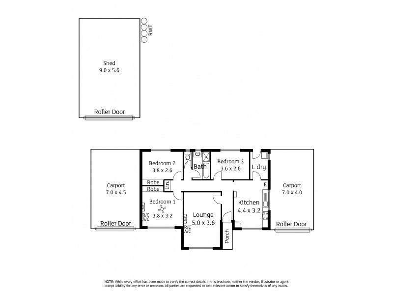 16 Frank Street, Para Hills SA 5096 Floorplan
